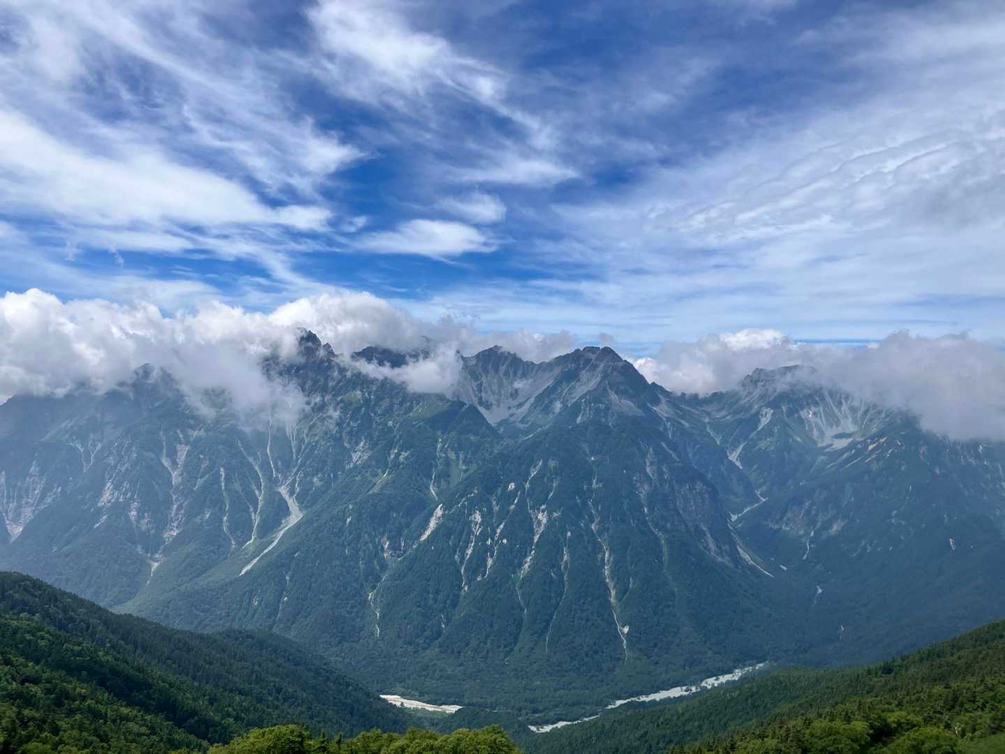 三股登山口-蝶槍 往復コースの写真
