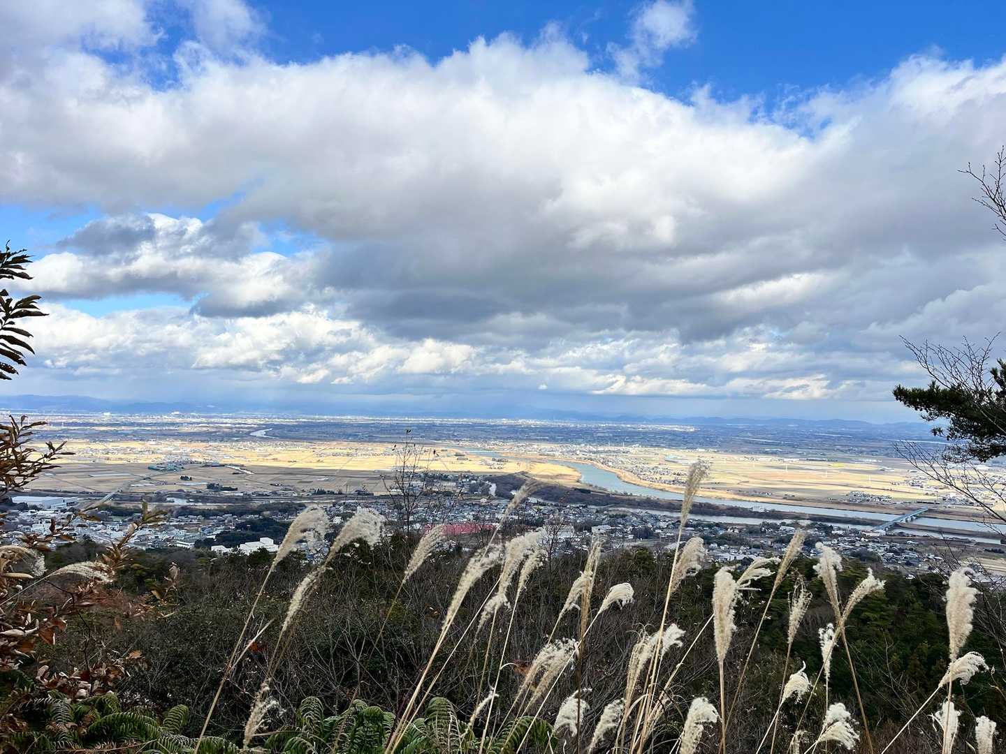 御嶽山は見えず