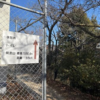 阿武山までは更に長い。