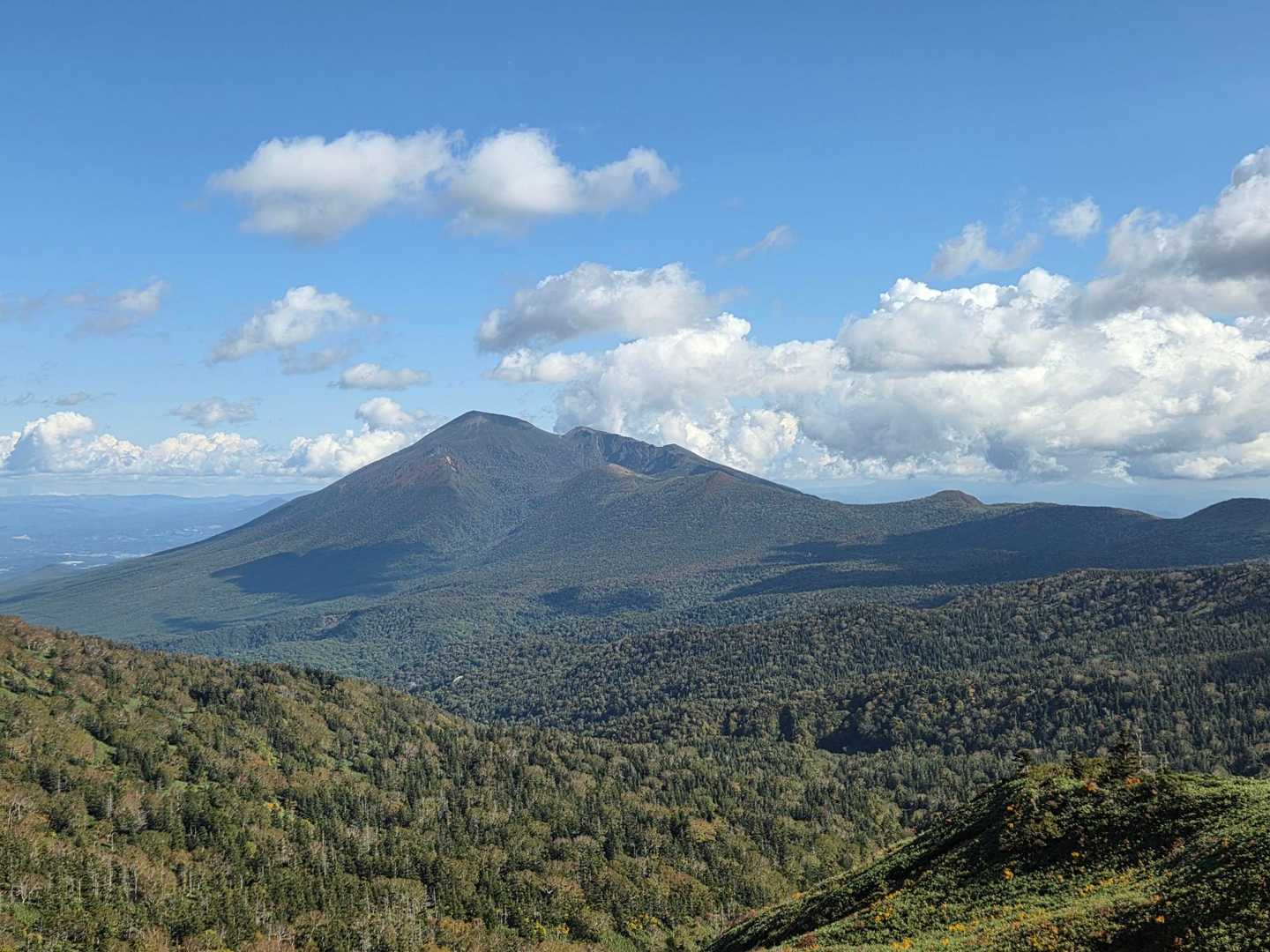 岩手山が近くなってきた