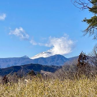 富士山のような浅間山🏔️