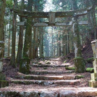 参道のスタートまで降りてきました。ここまで来ればあと少しです。