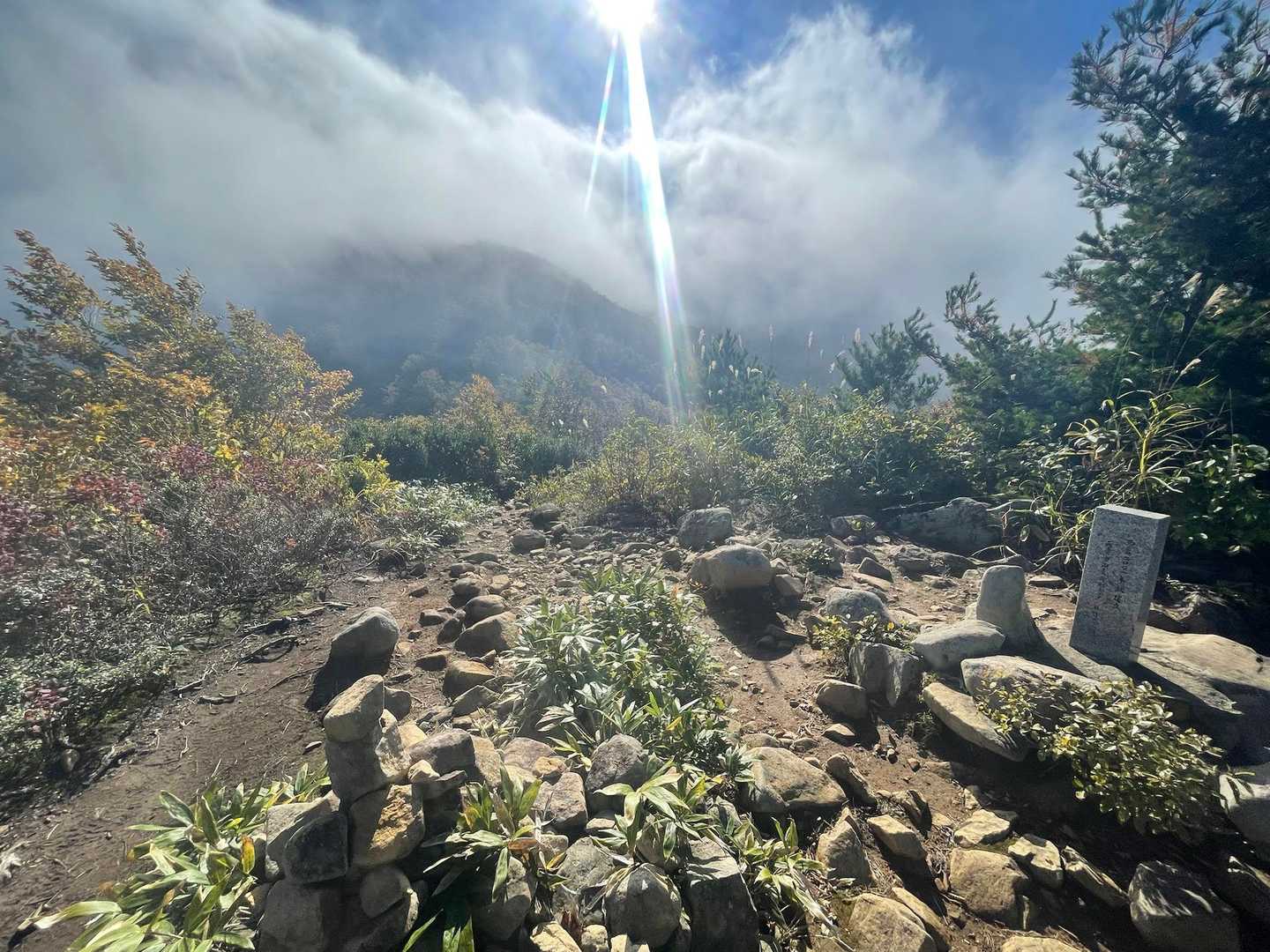 三沢山-面白山-中面白山 周回コースの写真