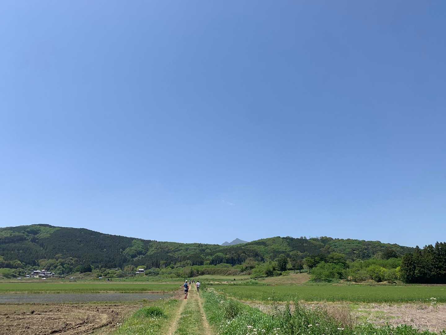 ラスト2kmのあぜ道