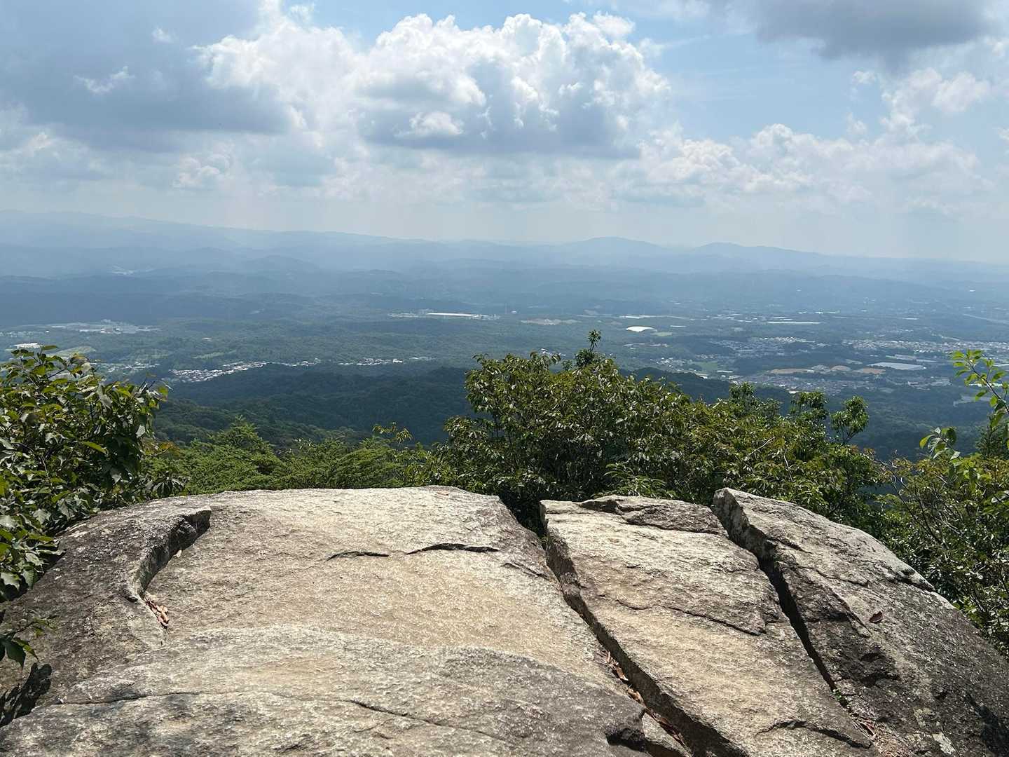 モヤモヤの大岩展望台☁️☁️

あまりに暑くて、失速しました🥵
