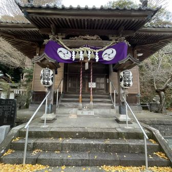 白鬚神社〜
こちらは道を切り拓く神様、猿田彦命のご利益で、お正月三が日には5000人位参拝に訪れるそうです🎍
