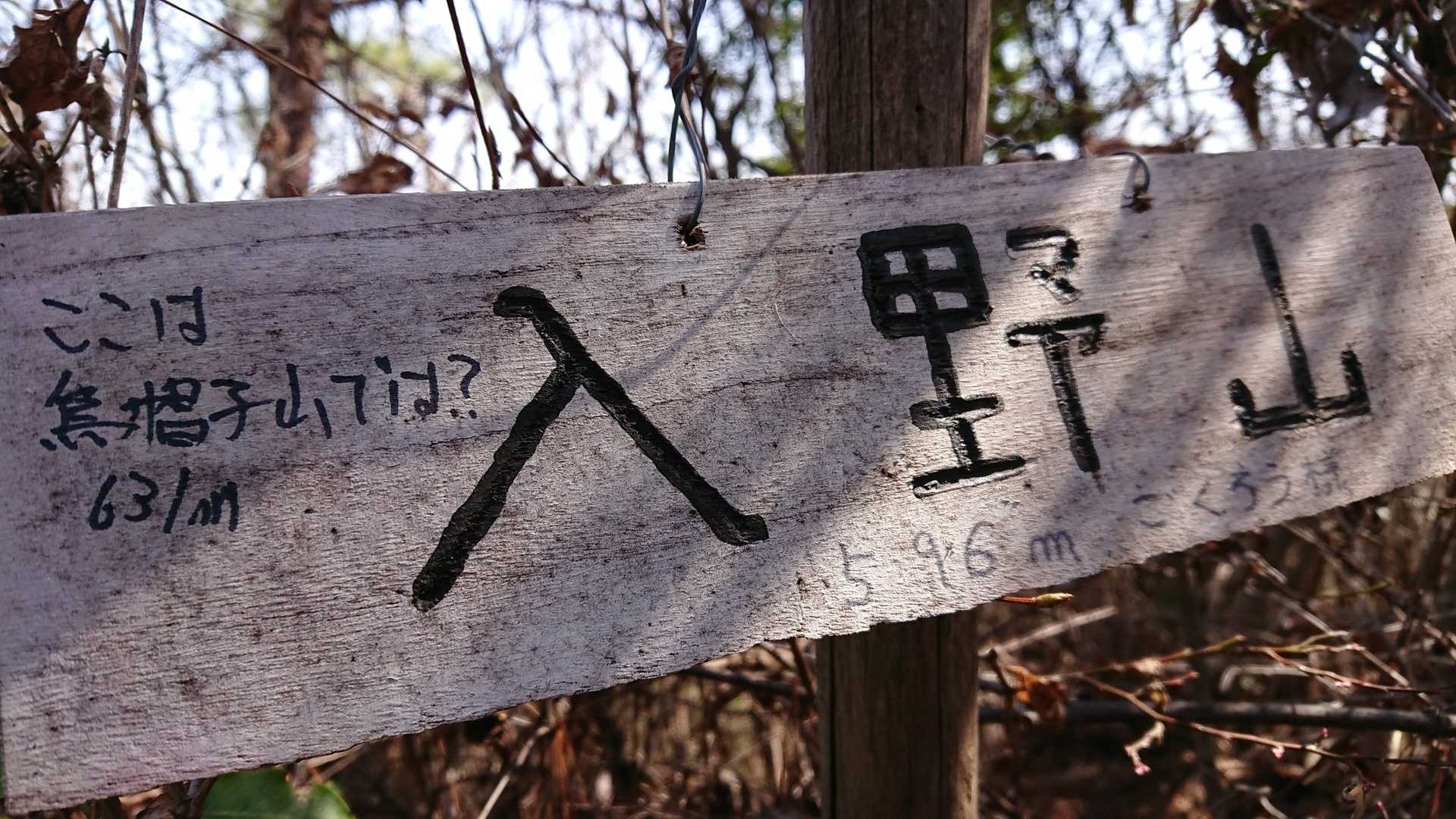 「ここは烏帽子山では？」
私もそう思う🤔
烏帽子岩はパスします❌