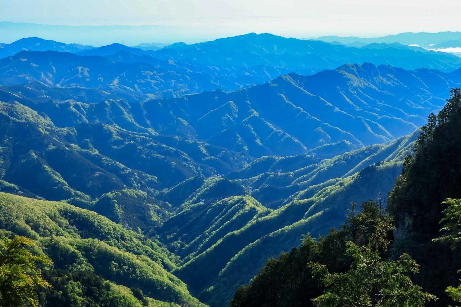 上落合橋登山口-八丁尾根-両神山 往復コースの写真
