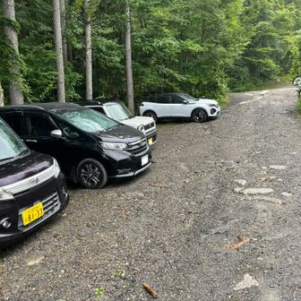 駐車場に無事到着😉