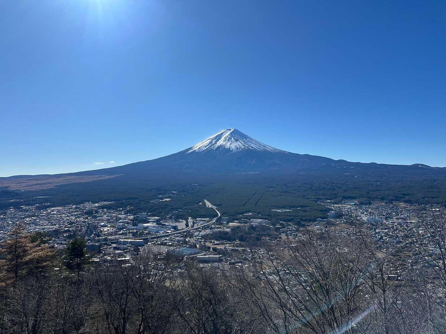 天上山護国神社-富士見台-天上山 往復コースの写真