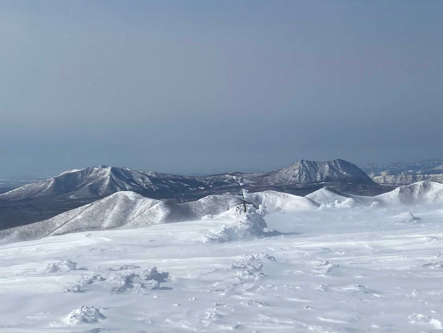 とりあえず写真に収める💦西別岳？