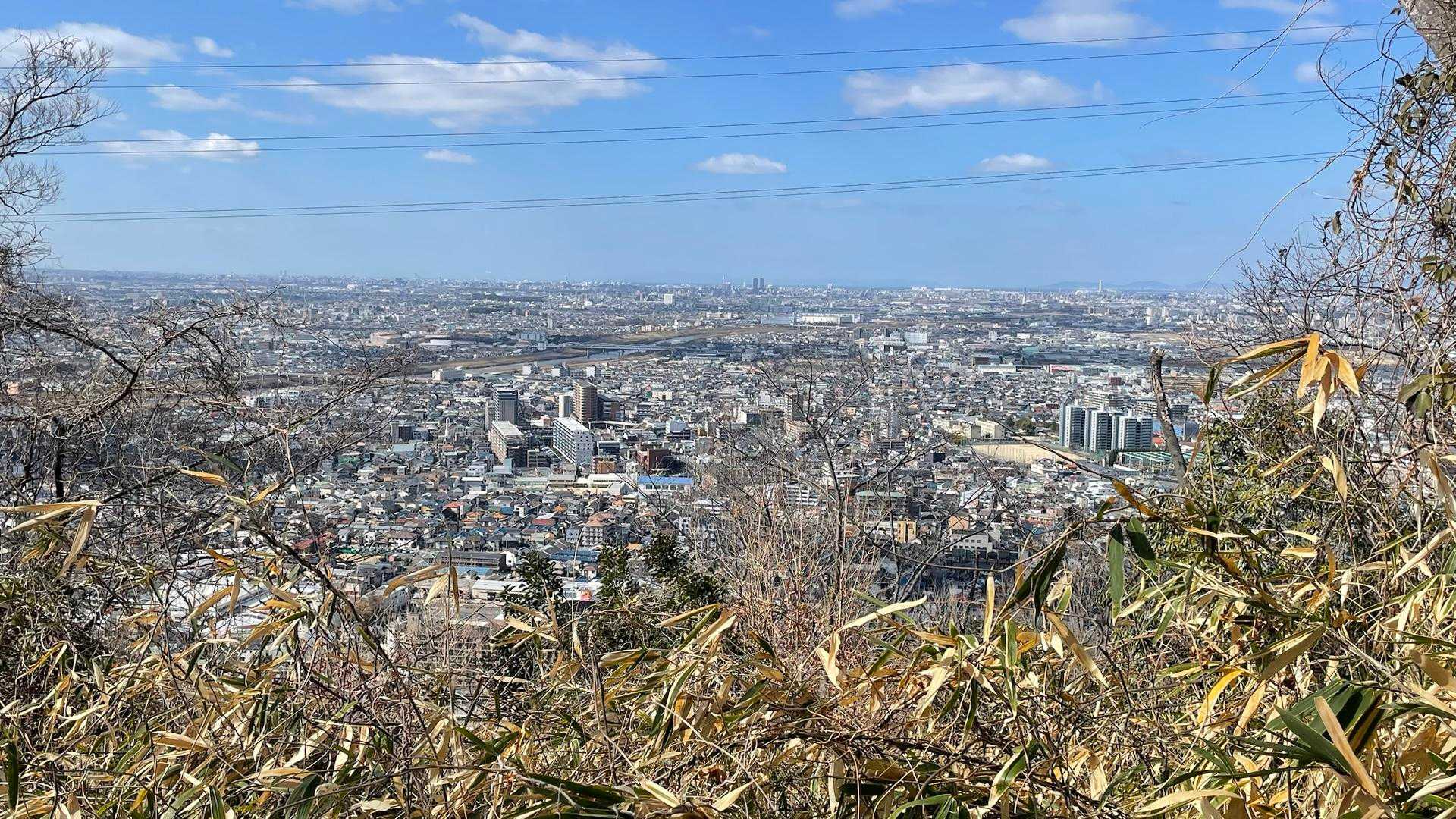 大阪平野一望✨