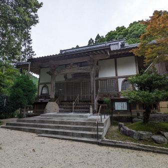 九州三十三観音霊場の一つである、古処山本覚寺