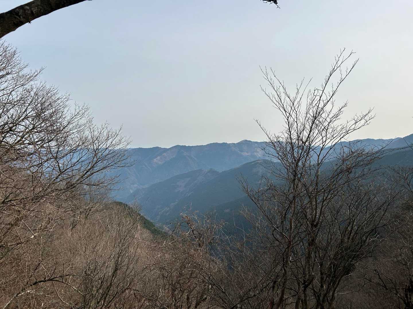 笹ヶ峰-三傍示山 往復コースの写真