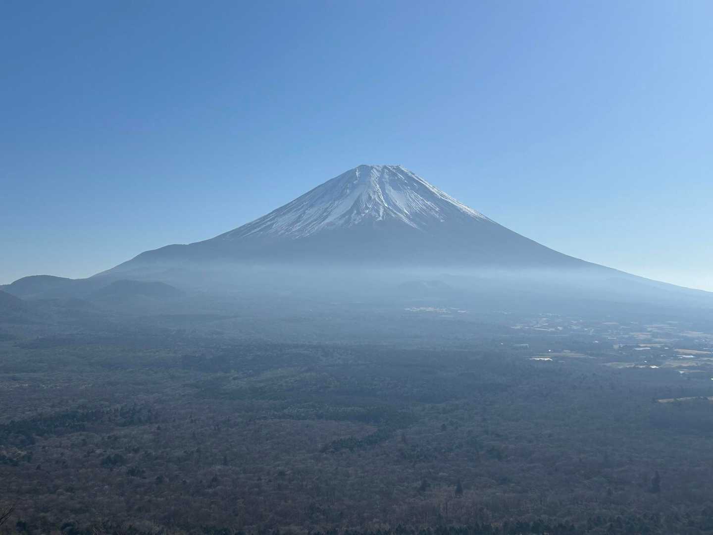 本栖湖キャンプ場-竜ヶ岳 往復コースの写真
