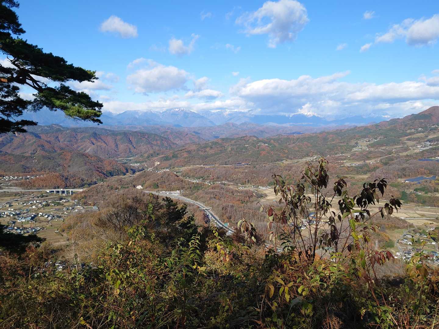 城山山頂からの眺め👀
