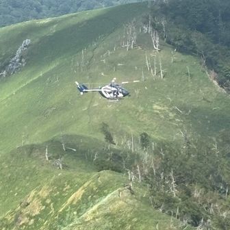 ずっと旋回してる🚁
救助？？！！