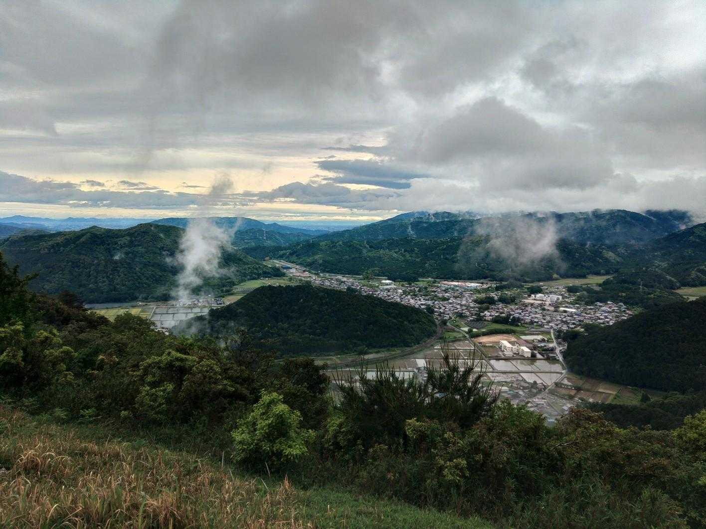 清滝山 往復コースの写真