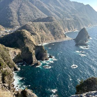 烏帽子山山頂より
千貫門も見えてます