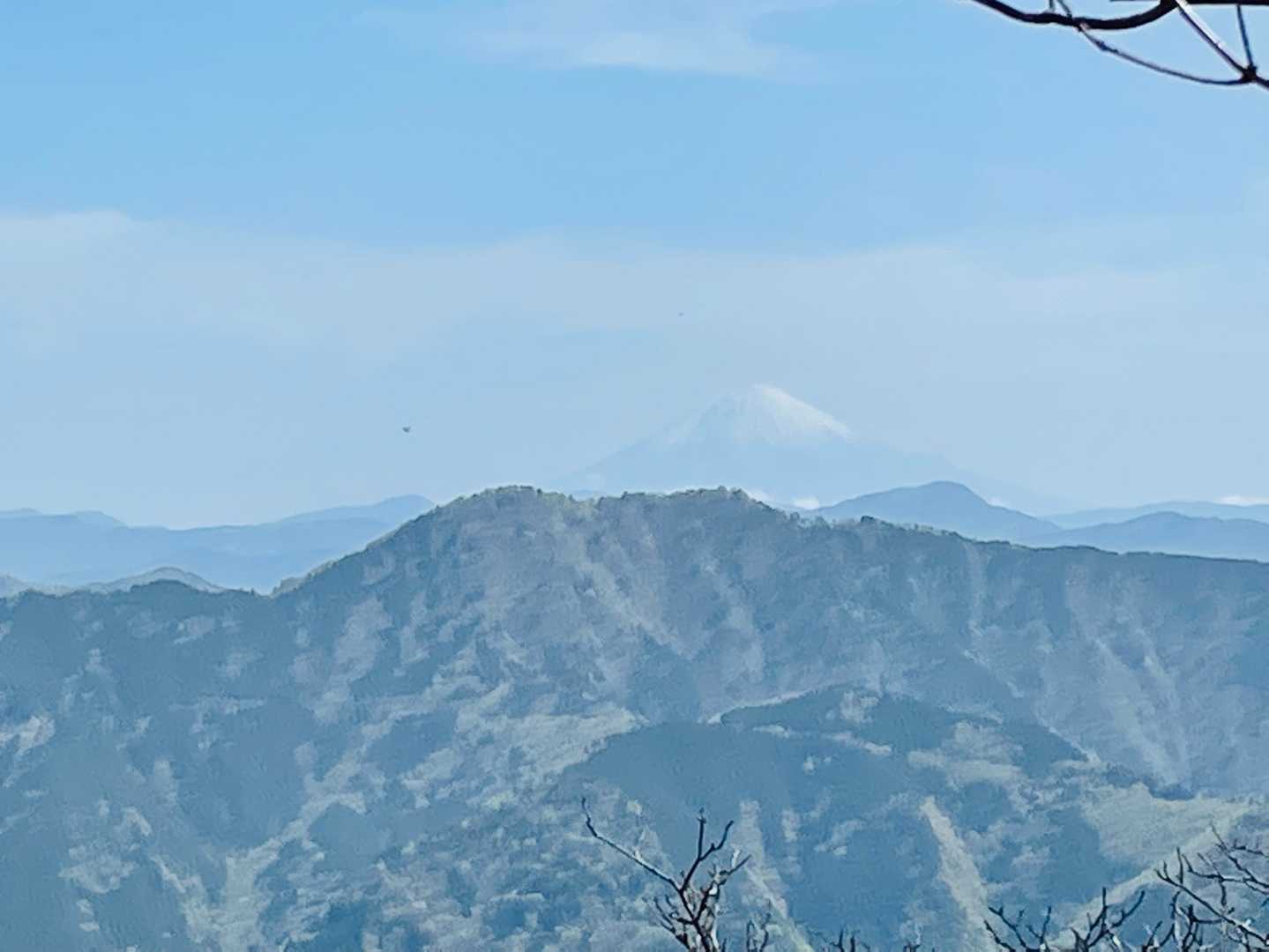 横見たら、富士山🗻見えたー！
