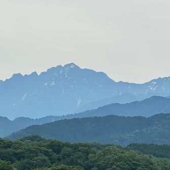 城が平から剱岳