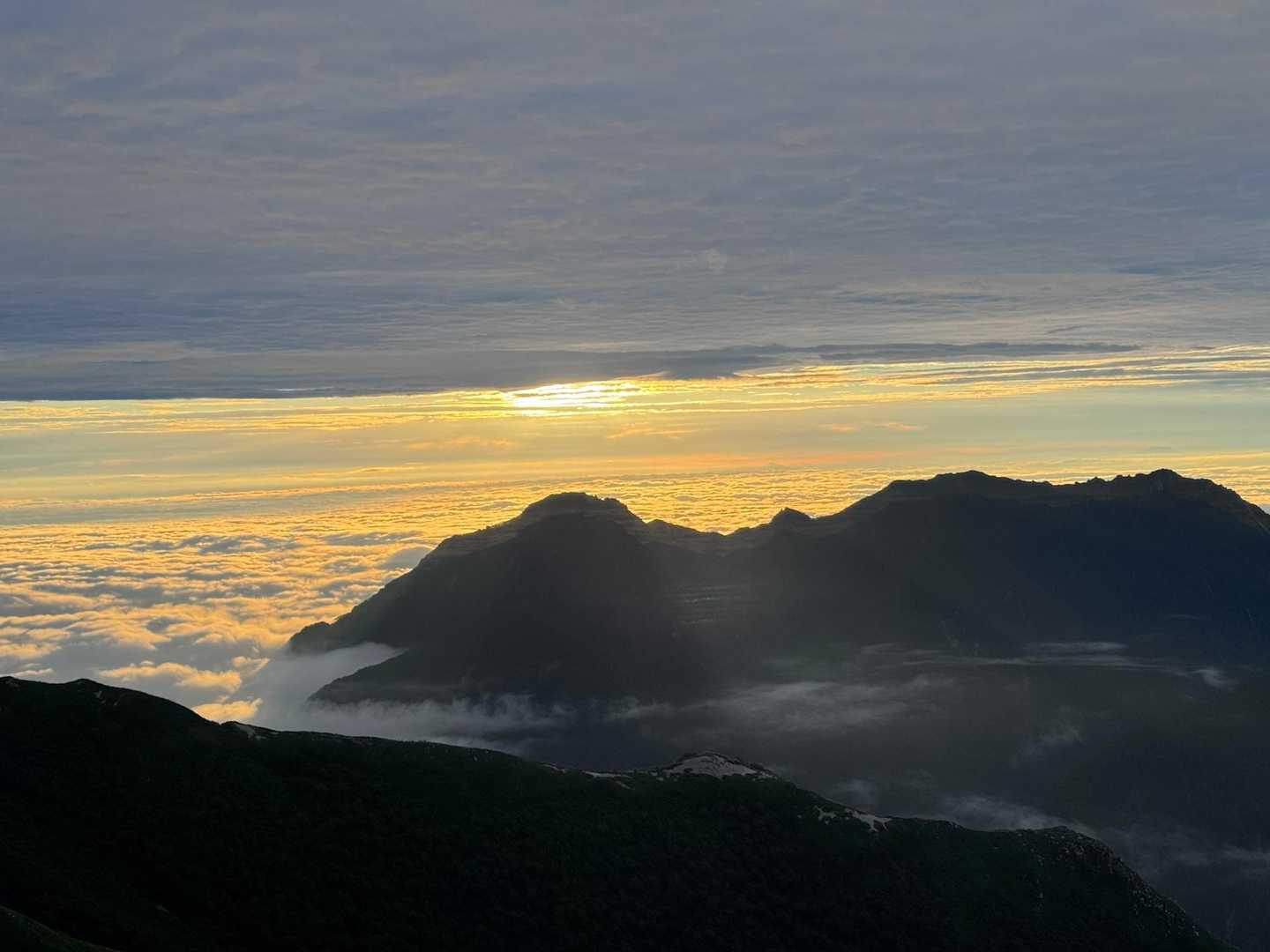 北アルプス裏銀座登山口-前烏帽子岳-烏帽子岳-野口五郎岳- 周回コースの写真