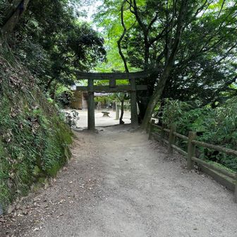 荒穂さん。離れているが、こちらから手を合わせる