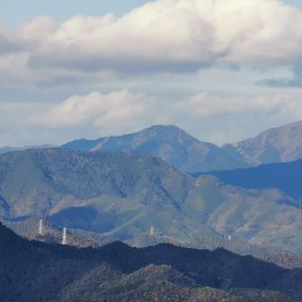 白山展望広場から