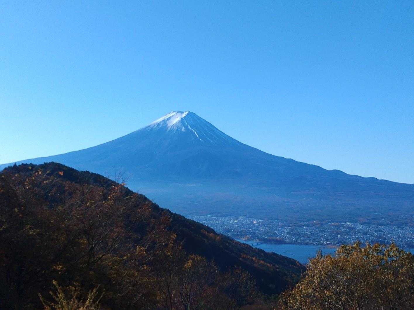 黒岳（新御坂トンネル）＜旧御坂峠＞の写真