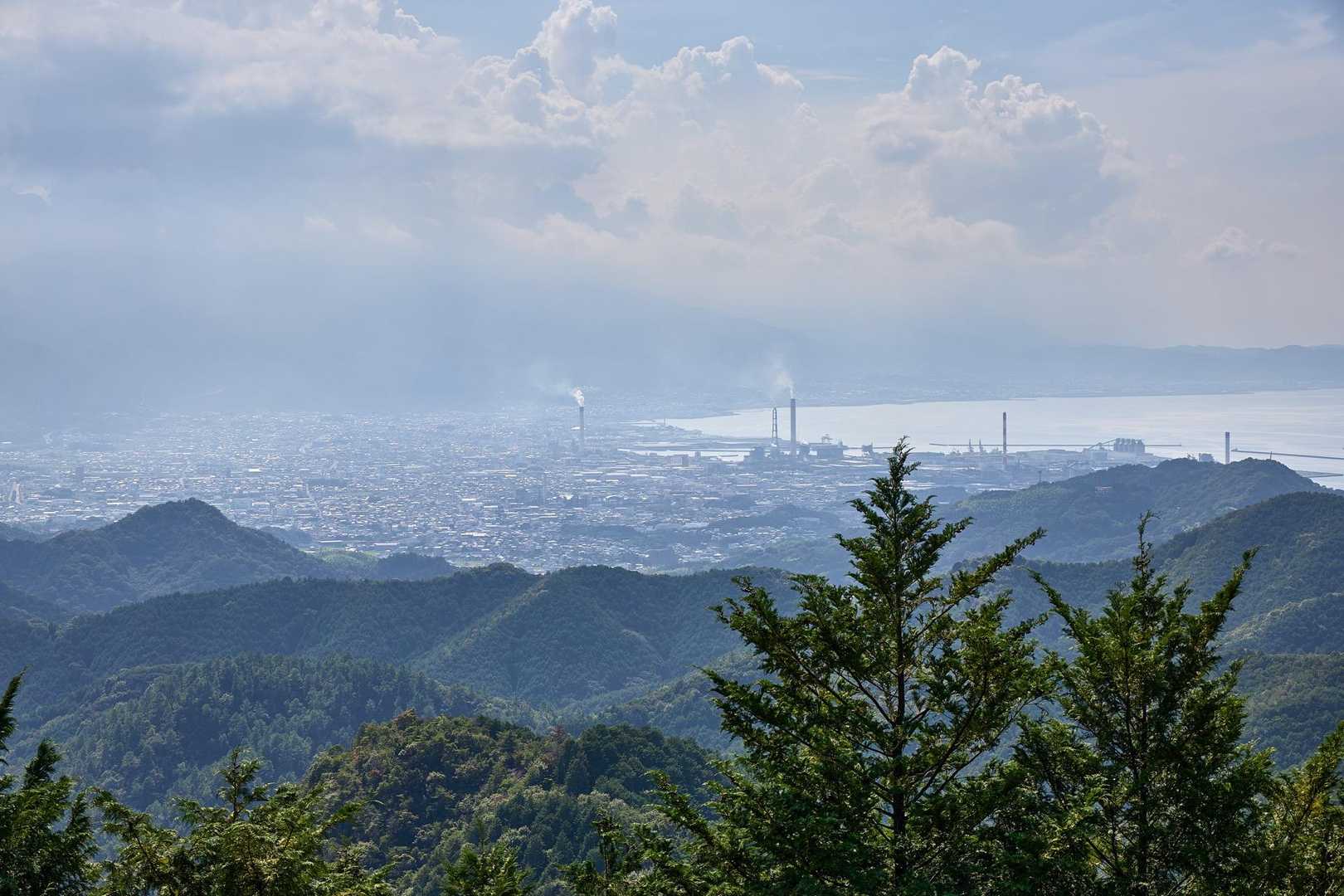 川之江の街が見えてます☺️