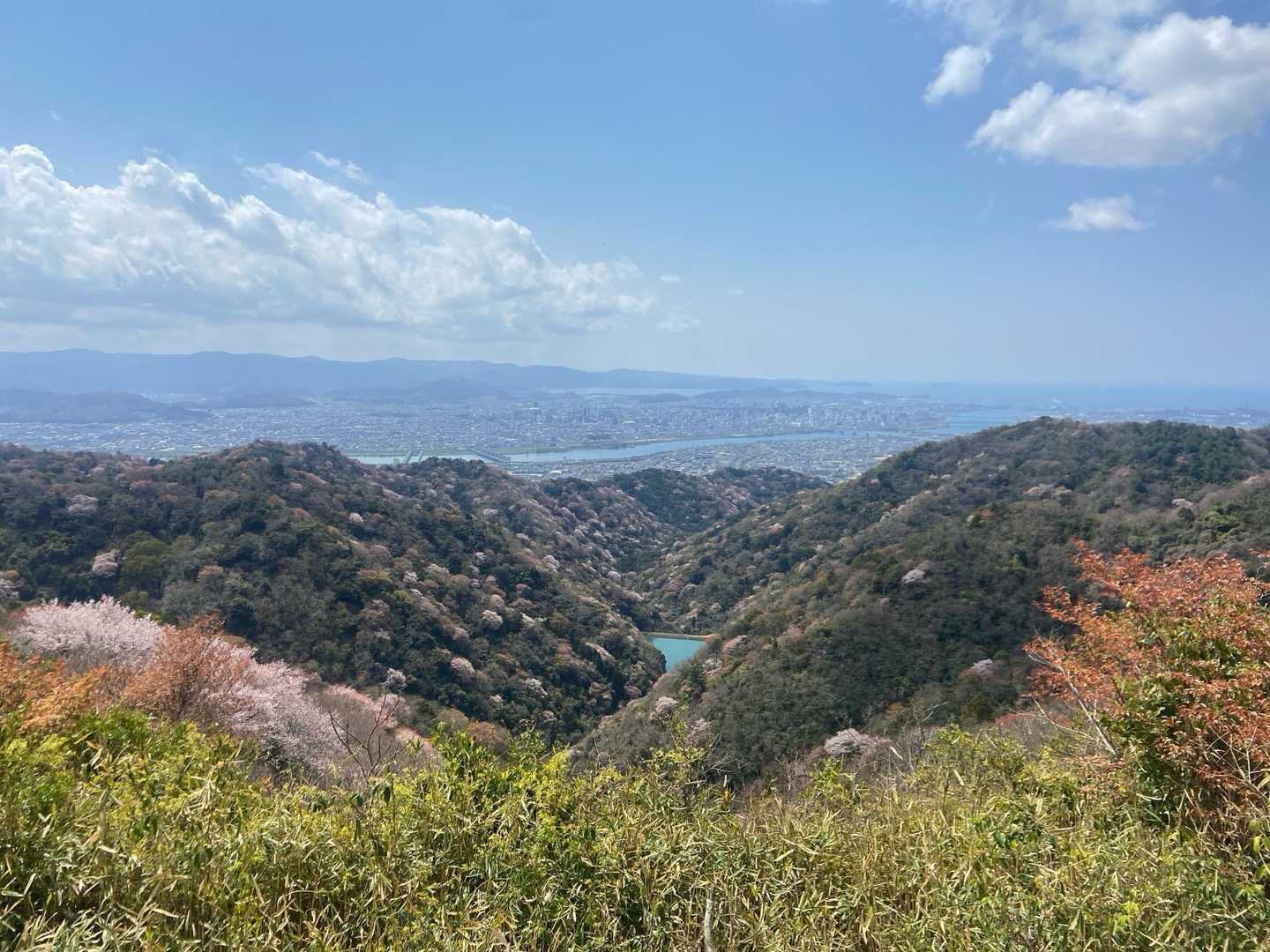 新池展望台からの景色😊👍