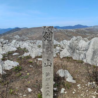 剣山 302m 登頂🙌
ここから先は未踏のピークを目指す