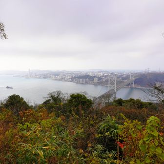 九州側から北西方向。