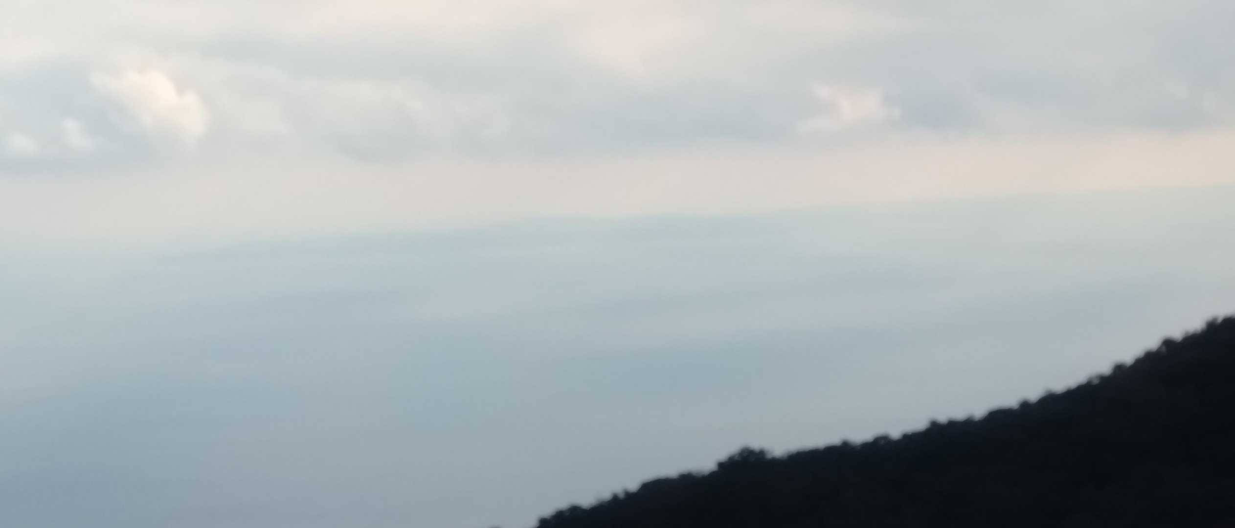 写真ではわからないけど種子島が見えてました！