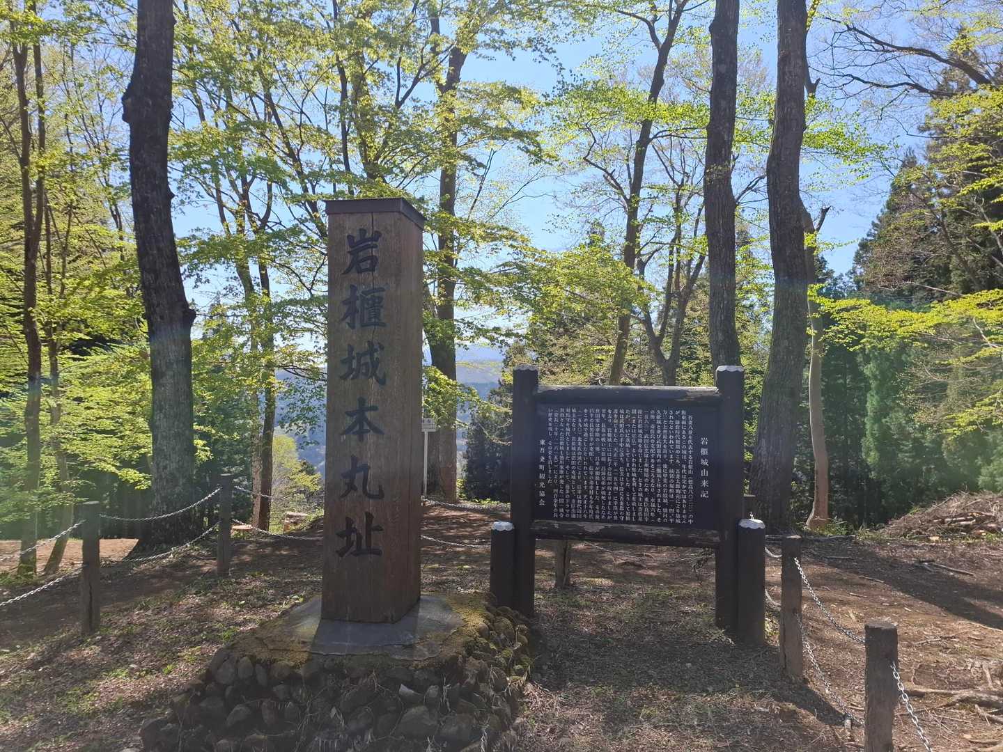 せっかくなんで城跡も寄りました