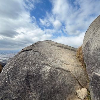 風が強く🌪️🌪️帽子飛ばされそうだった

道路が通行止めだったり渋滞だったり苦労したけど楽しかった😉帰るまでが登山！安全に🐸
