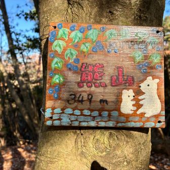 8座目！子熊山の看板と作者同一じゃないか？🧐