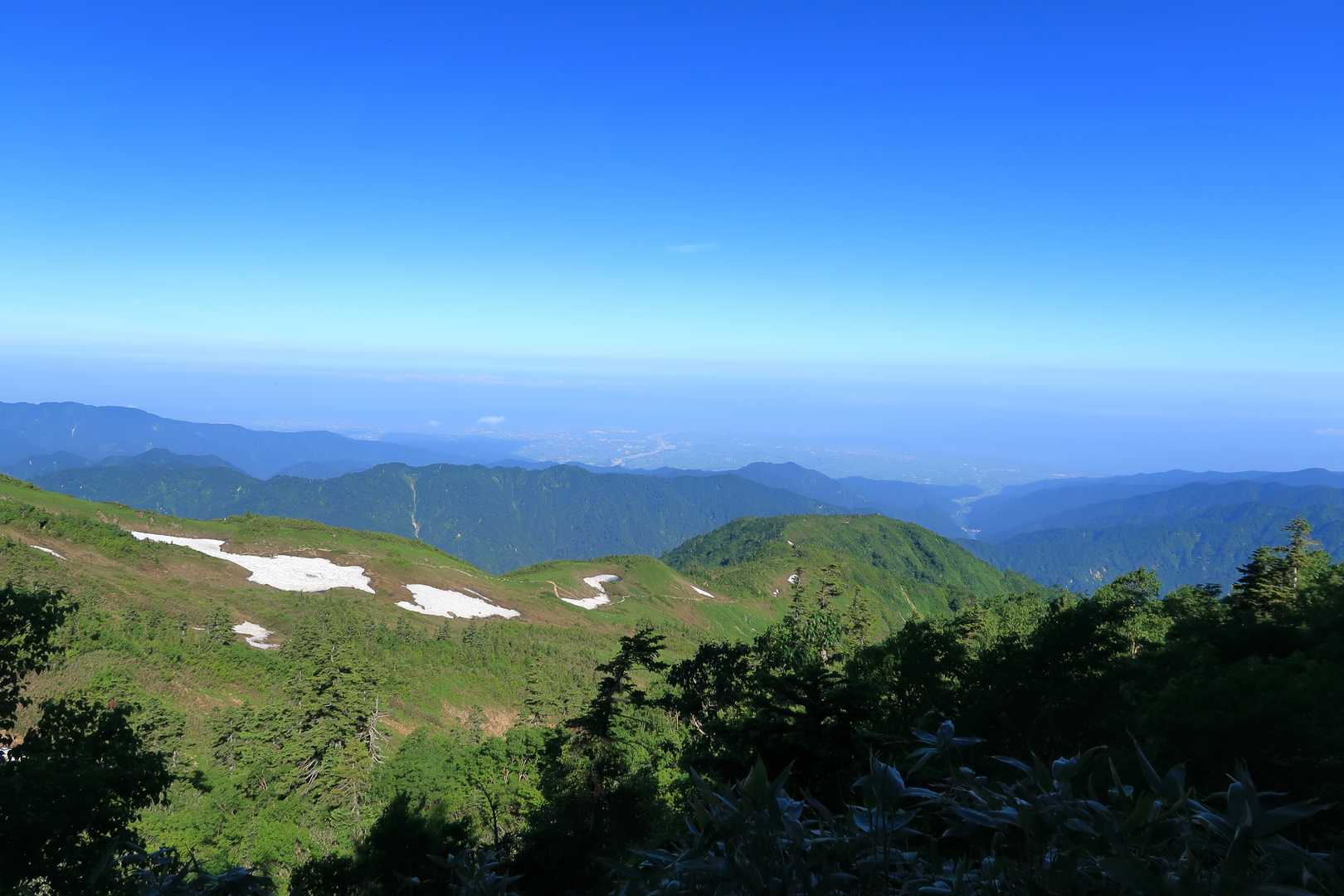 日本海一望