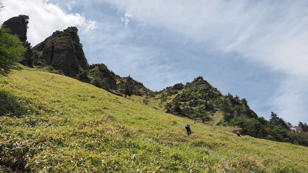 浅間山（黒斑山・蛇骨岳・仙人岳・鋸岳・前掛山）、外輪山周回 の写真 30
