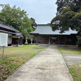 神社を通過。