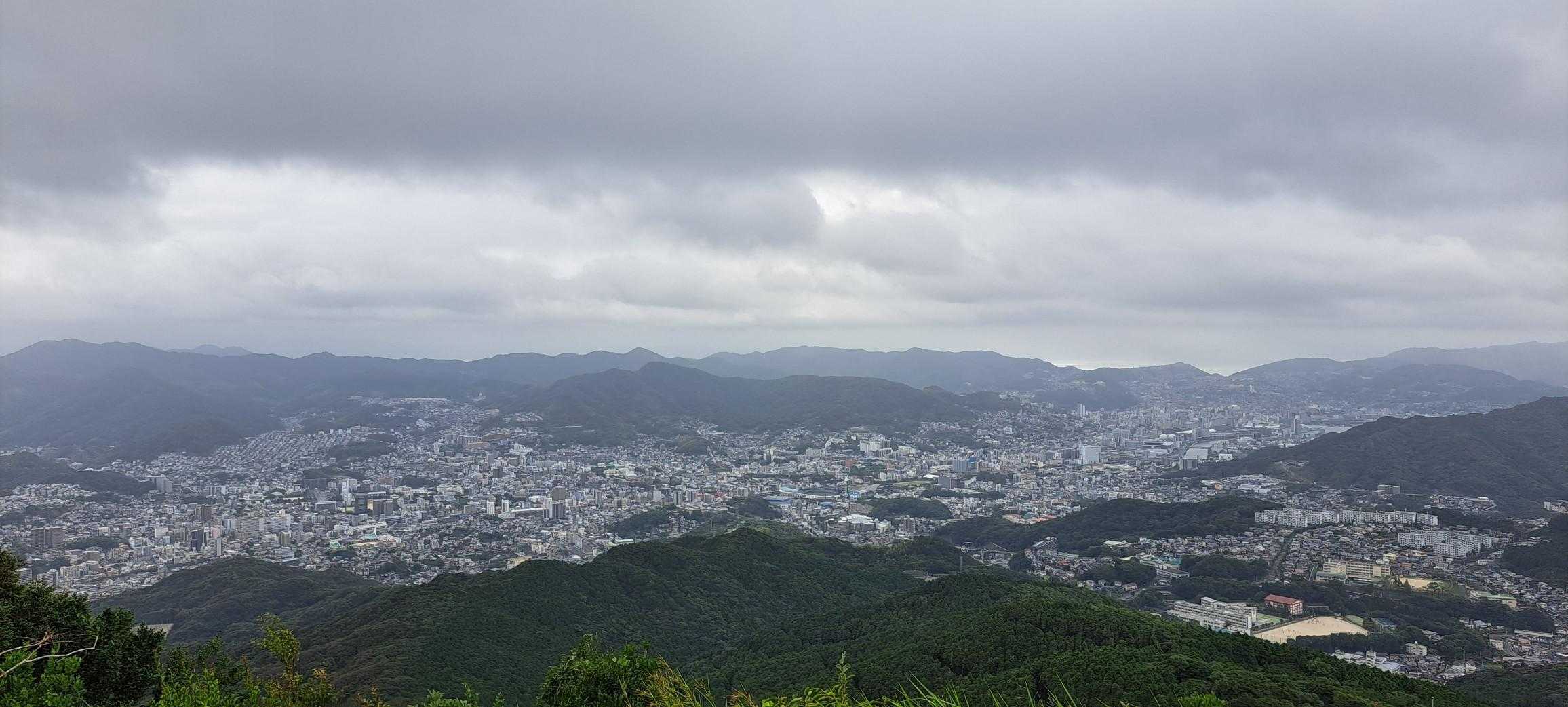 小雨が降ってます☔