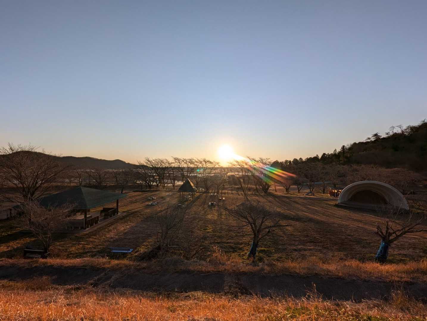 片岡山 往復コースの写真