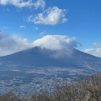 しめじ汁いただいている間に雲が…