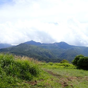 猟師岳、合頭山の分岐到着
