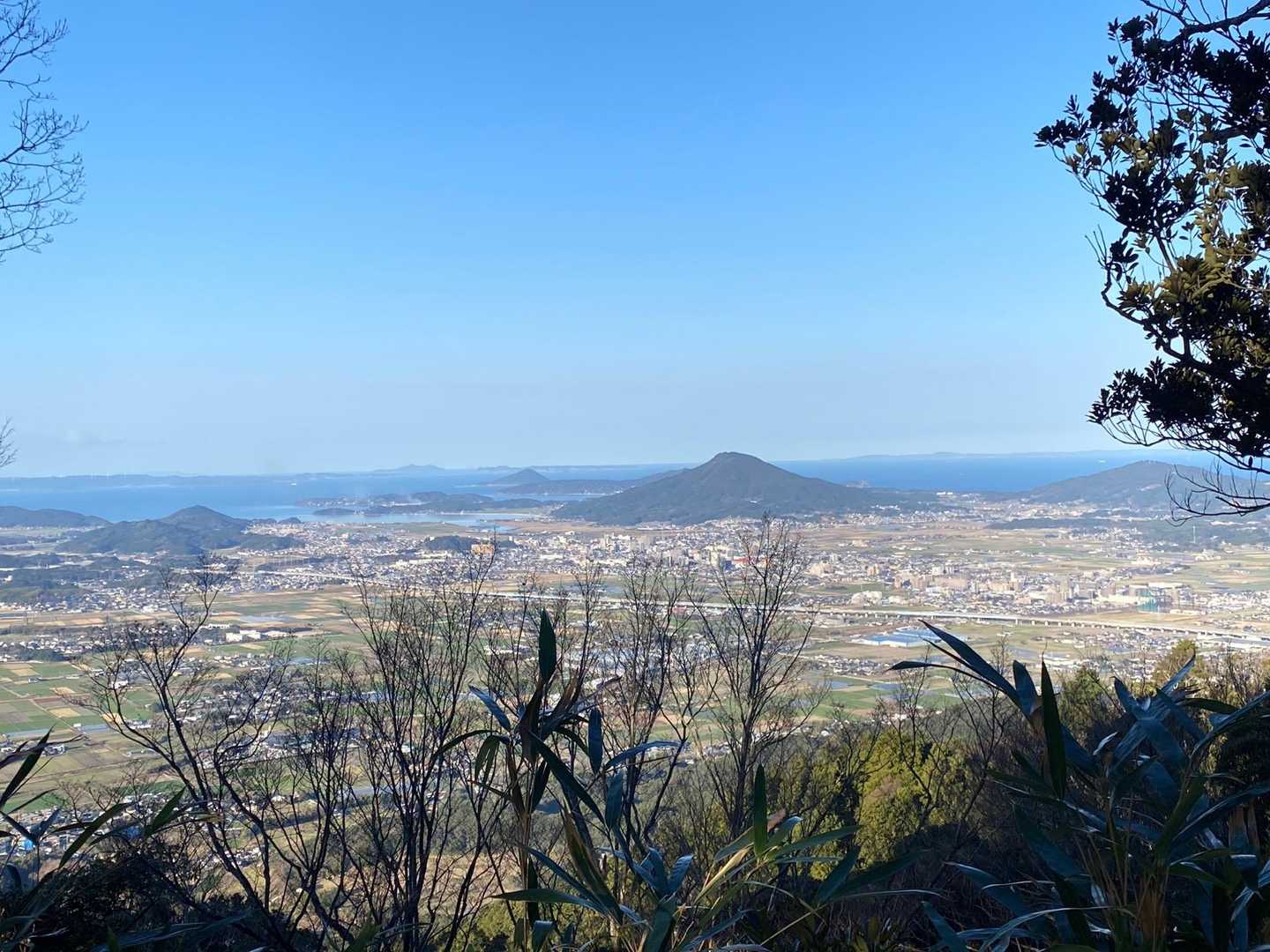 高祖神社登山口-高祖山-鐘撞山 往復コースの写真