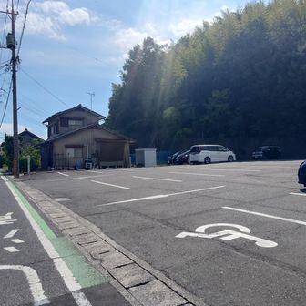 JA寄島支店の駐車場🅿️(画面右側です｡)