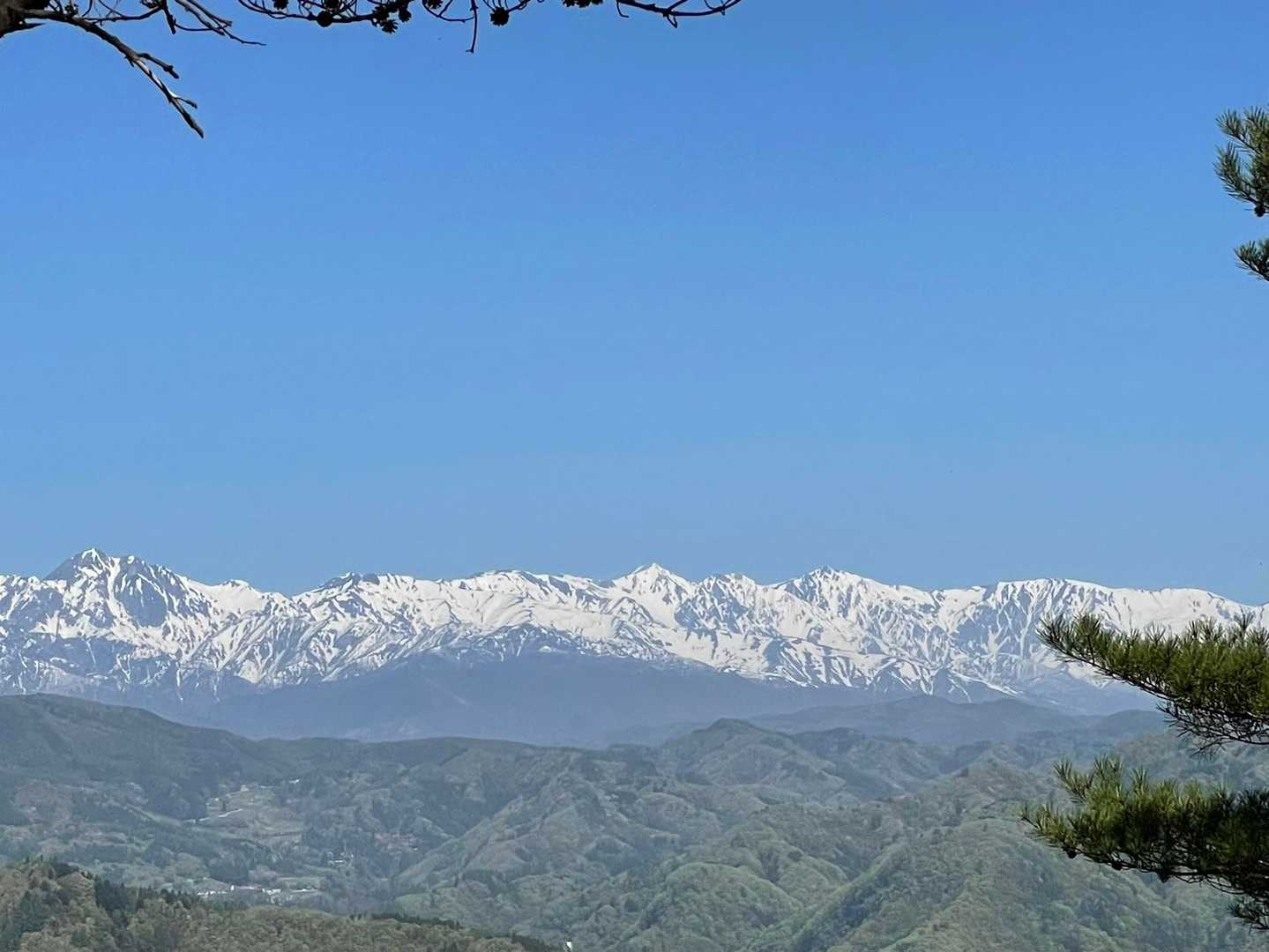 白馬方面