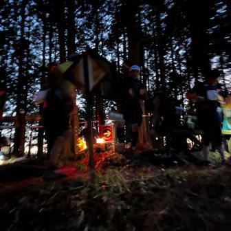 次の予備関門の醍醐丸まで来ました。
熱烈応援？で、元気が出ます。