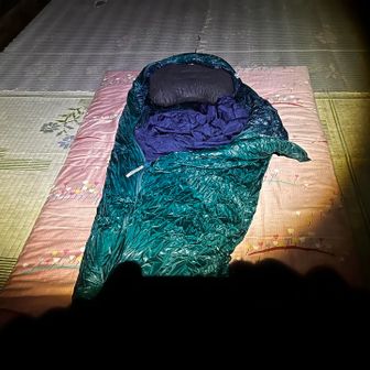 1人だけだったので、贅沢に敷布団2枚を有難く使わせていただき、ぐっすり朝まで眠れました😴