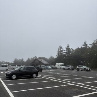 ゴール｡小雨が降り出した